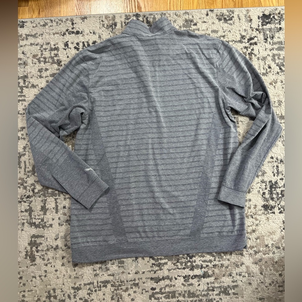 Puma‎ Striped Gray Pullover - Picture 7 of 8
